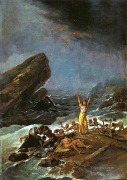 The Shipwreck Francisco de Goya Oil Paintings